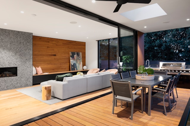 Residential property interior — natural light, neutral palette